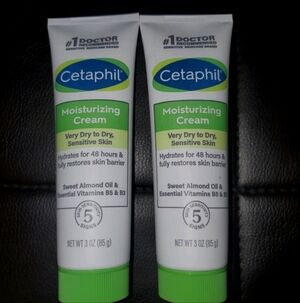 2 Cetaphil Moisturizing Cream for Sensitive Skin